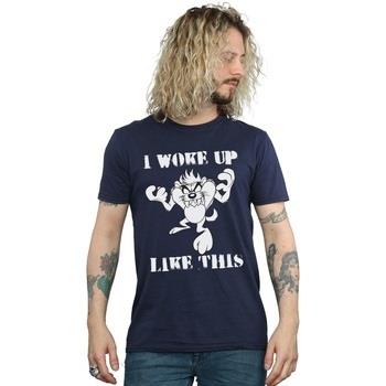 T-shirt Dessins Animés Taz I Woke Up Like This