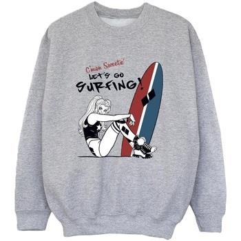 Sweat-shirt enfant Dc Comics Harley Quinn Let's Go Surfing