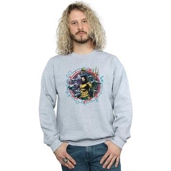 Sweat-shirt Dc Comics Aquaman Circular Crest