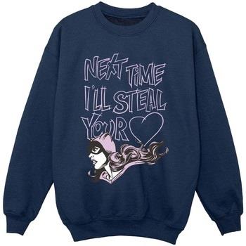 Sweat-shirt enfant Dc Comics Batman Batgirl I'll Steal Your Heart