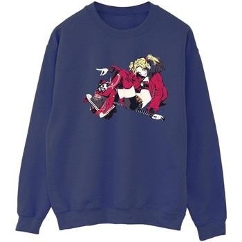 Sweat-shirt Dc Comics Harley Quinn Rollerskates