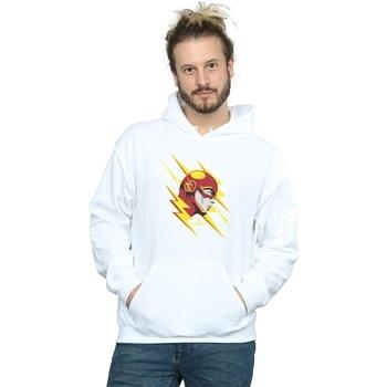 Sweat-shirt Dc Comics The Flash Lightning Portrait