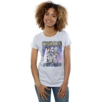 T-shirt Beetlejuice Distressed Poster