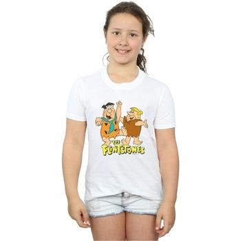T-shirt enfant The Flintstones Fred And Barney