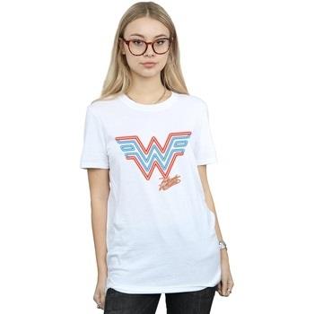 T-shirt Dc Comics Wonder Woman 84 Neon Emblem