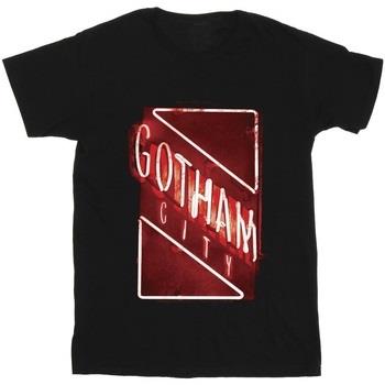 T-shirt Dc Comics The Batman Gotham City Neon Lights