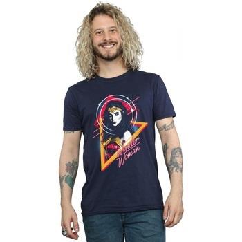 T-shirt Dc Comics Wonder Woman 84 Diana 80s Triangle