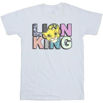 T-shirt Disney The Lion King Pattern Logo