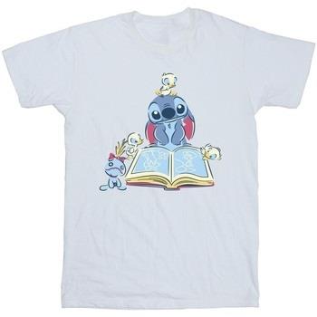 T-shirt Disney Reading Reading A Book