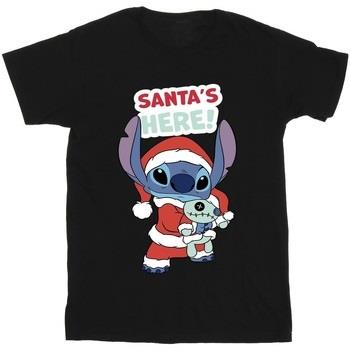 T-shirt Disney Lilo Stitch Santa's Here