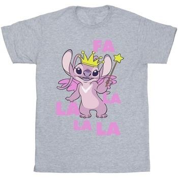 T-shirt Disney Angel Fa La La