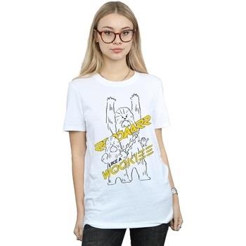 T-shirt Disney Roar Like A Wookiee