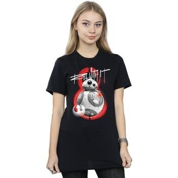 T-shirt Disney The Last Jedi Roll With It