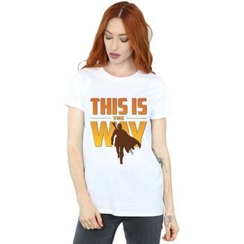 T-shirt Disney The Mandalorian This Is The Way