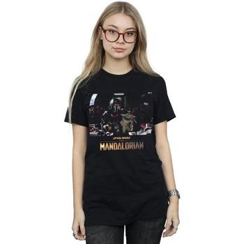 T-shirt Disney The Mandalorian Child On Board