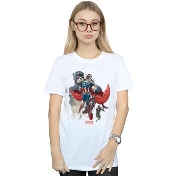 T-shirt Marvel Captain America Falcon Evolution