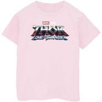 T-shirt enfant Marvel Thor Love And Thunder Logo