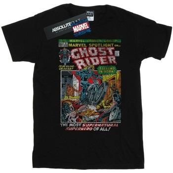 T-shirt Marvel Ghost Rider Distressed Spotlight