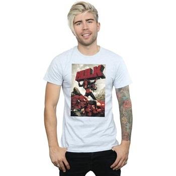 T-shirt Marvel Red Hulk Cover