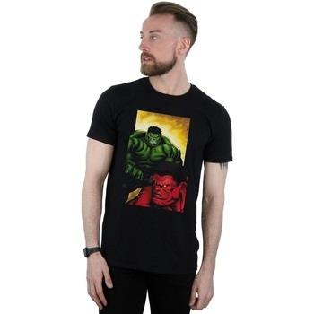 T-shirt Marvel Red Hulk Vs Green Hulk