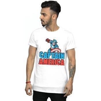 T-shirt Marvel Captain America Pixelated