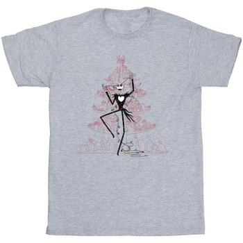 T-shirt enfant Disney The Nightmare Before Christmas Tree Pink