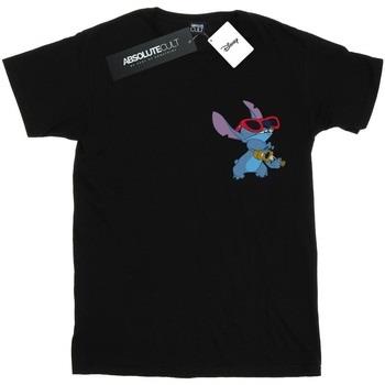T-shirt Disney Lilo And Stitch Guitar