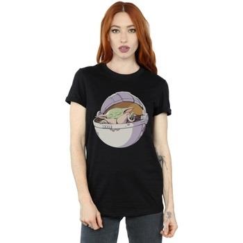 T-shirt Disney The Mandalorian Sleeping Child