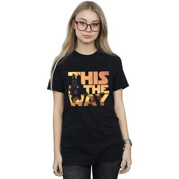 T-shirt Disney The Mandalorian The Way