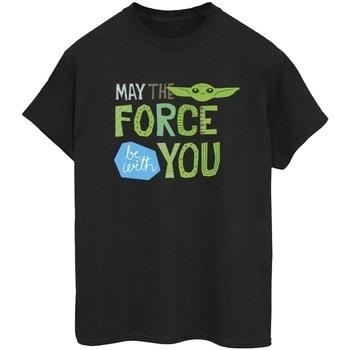 T-shirt Disney The Mandalorian May The Force Be With You