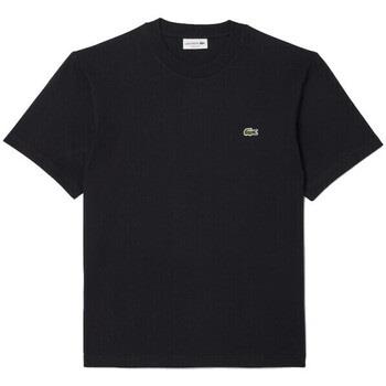 T-shirt Lacoste T-SHIRT CLASSIC FIT EN JERSEY DE COTON NOIR