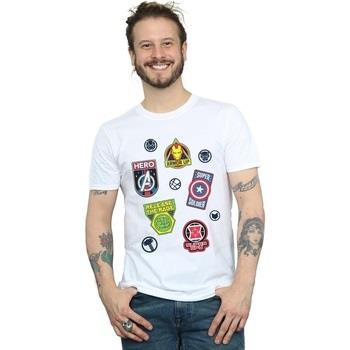 T-shirt Marvel Avengers Hero Badges