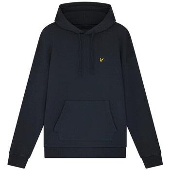 Sweat-shirt Lyle &amp; Scott SWEAT A CAPUCHE OZONE WASH BLEU MARINE