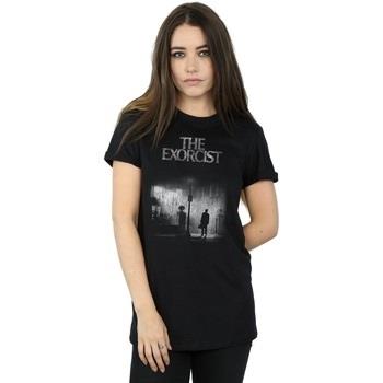 T-shirt The Exorcist Mono Distressed Poster