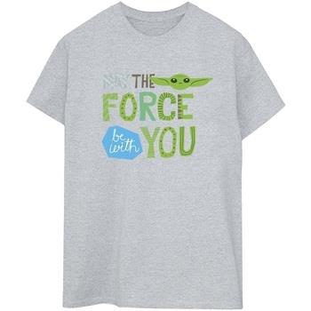 T-shirt Disney The Mandalorian May The Force Be With You