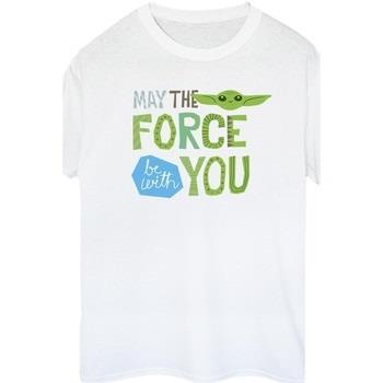 T-shirt Disney The Mandalorian May The Force Be With You