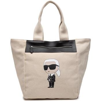 Sac à main Karl Lagerfeld cabas k/konik beige