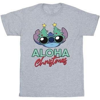 T-shirt Disney Lilo And Stitch Christmas Tree Shades