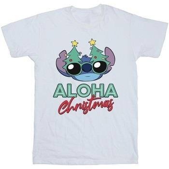 T-shirt Disney Lilo And Stitch Christmas Tree Shades