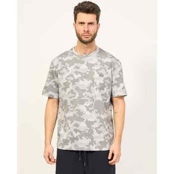 T-shirt EAX AX T-shirt coupe décontractée à motif camouflage