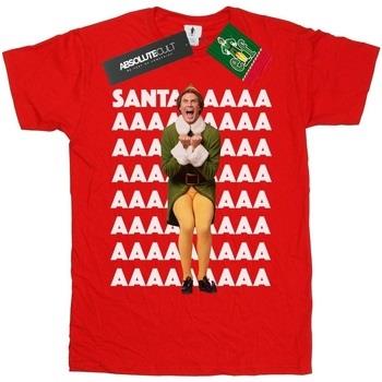 T-shirt enfant Elf Buddy Santa Scream