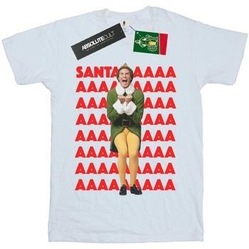 T-shirt enfant Elf Buddy Santa Scream