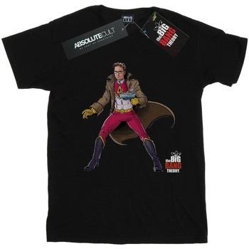 T-shirt The Big Bang Theory Leonard Superhero