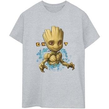T-shirt Guardians Of The Galaxy Groot Flowers