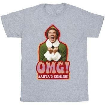 T-shirt Elf Santa's Coming