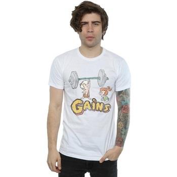 T-shirt The Flintstones Bam Bam Gains Distressed