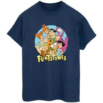 T-shirt The Flintstones Group Circle