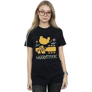 T-shirt Woodstock Bird Aztec Pattern