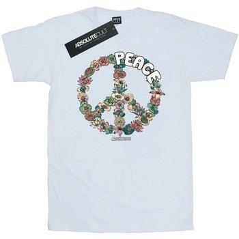 T-shirt Woodstock Floral Peace