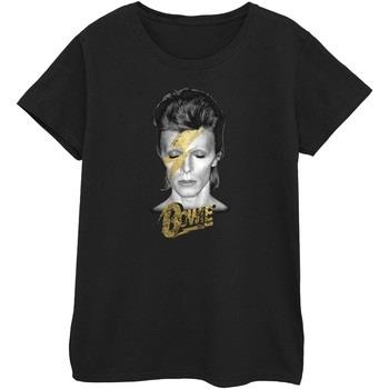 T-shirt David Bowie Aladdin Sane Gold Bolt